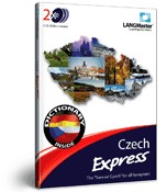 Czech EXPRESS+Czech-German Dictionary-výuka pro cizince na CD Langmaster