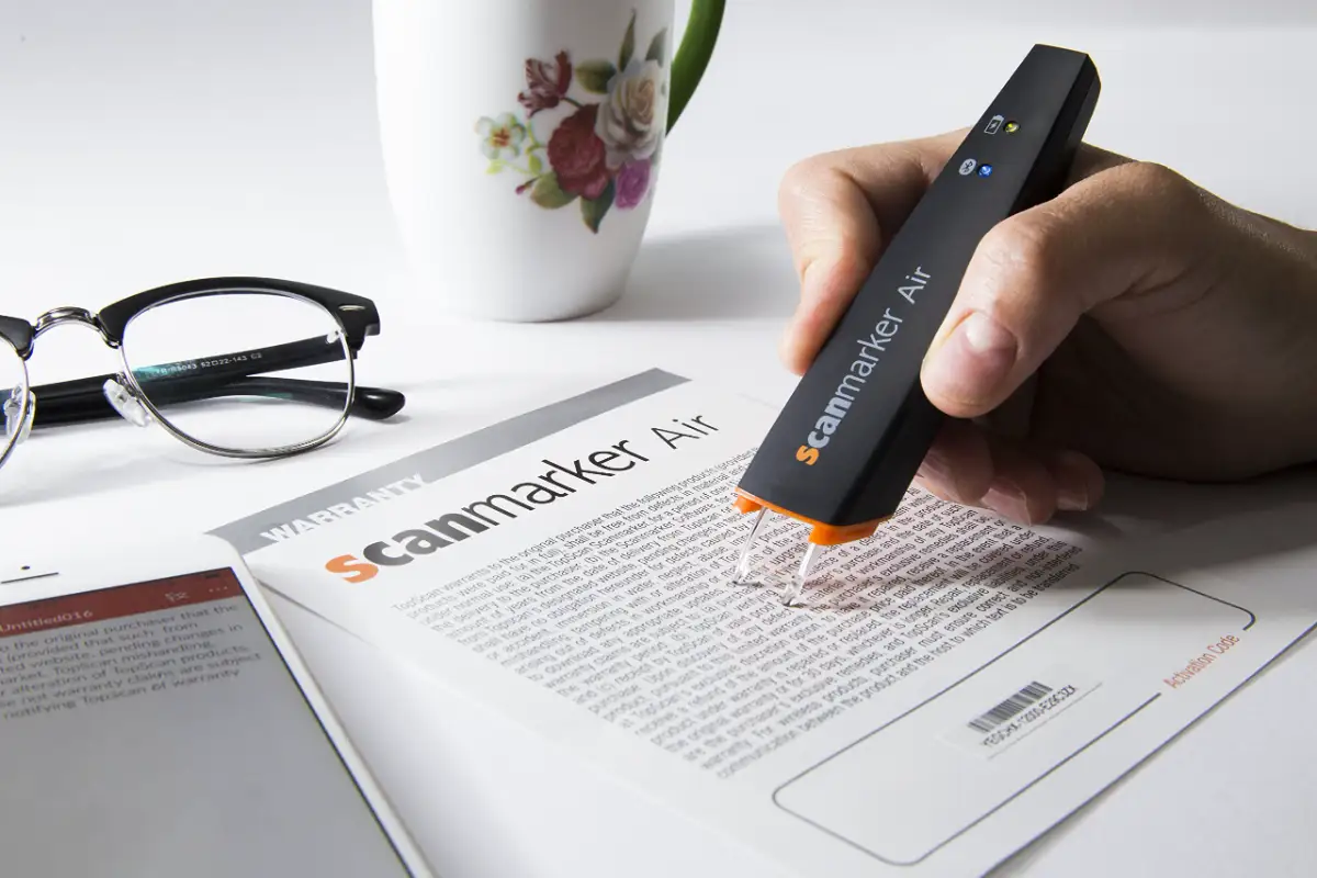 Skenovací pero Scanmarker Reader pro snadný převod textu